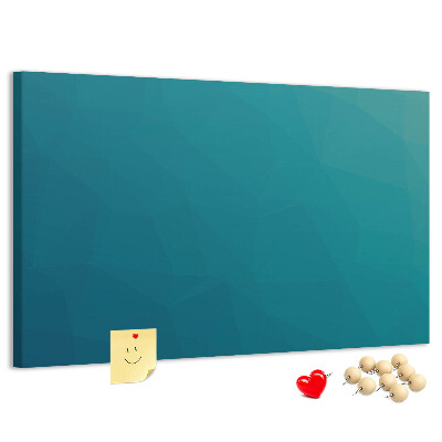 Cork memo board Marine abstraction