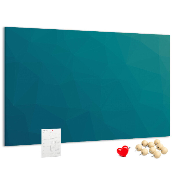 Cork memo board Marine abstraction