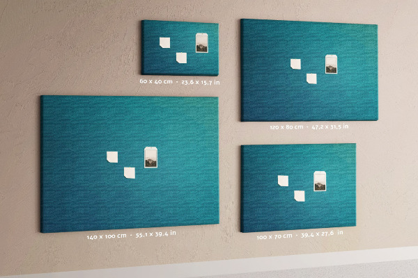 Cork memo board Marine abstraction