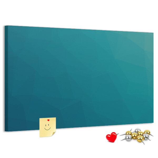 Cork memo board Marine abstraction
