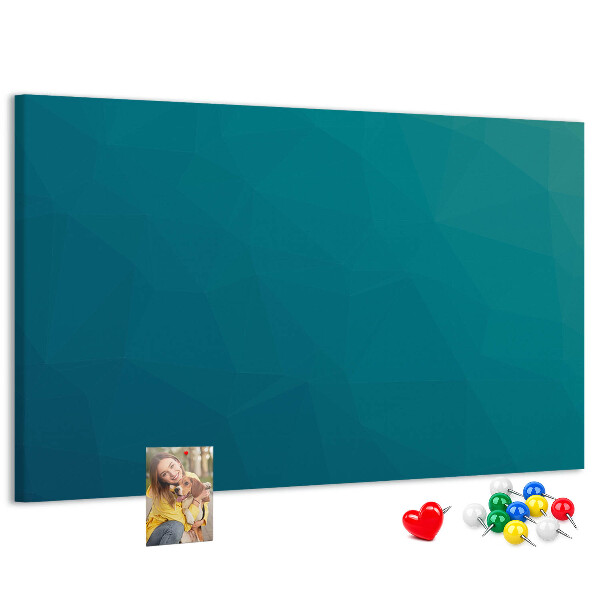 Cork memo board Marine abstraction