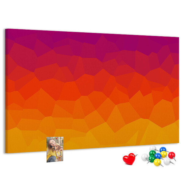 Cork board Sunrise