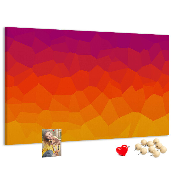Cork board Sunrise