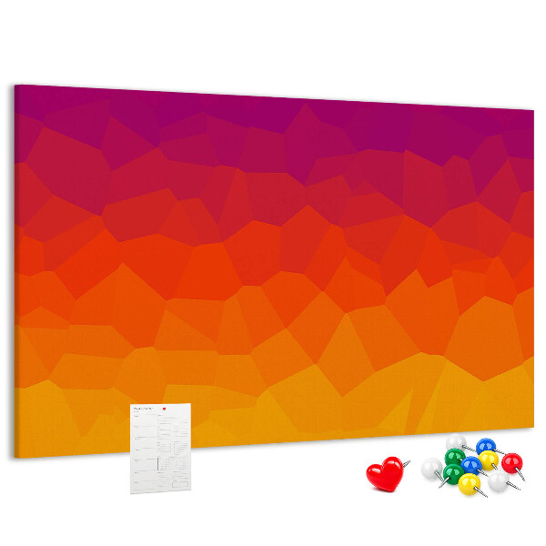 Cork board Sunrise