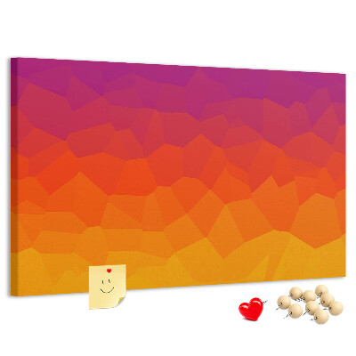Cork board Sunrise