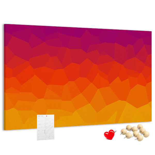 Cork board Sunrise