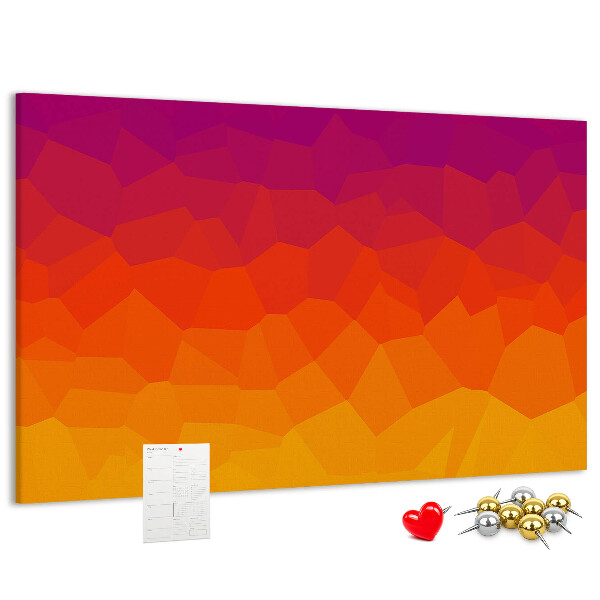 Cork board Sunrise