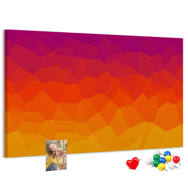Cork board Sunrise