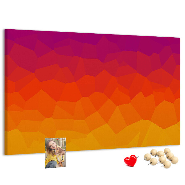 Cork board Sunrise