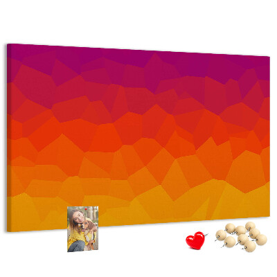 Cork board Sunrise