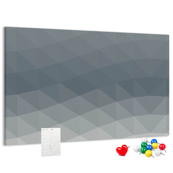 Cork display board Wave abstraction