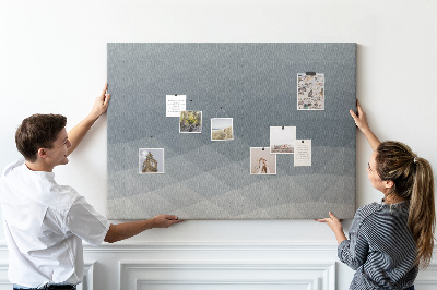Cork display board Wave abstraction