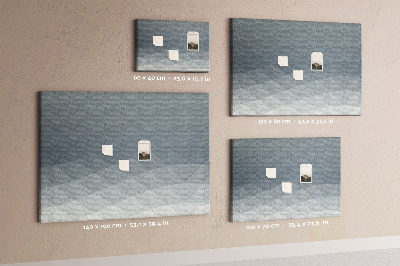 Cork display board Wave abstraction