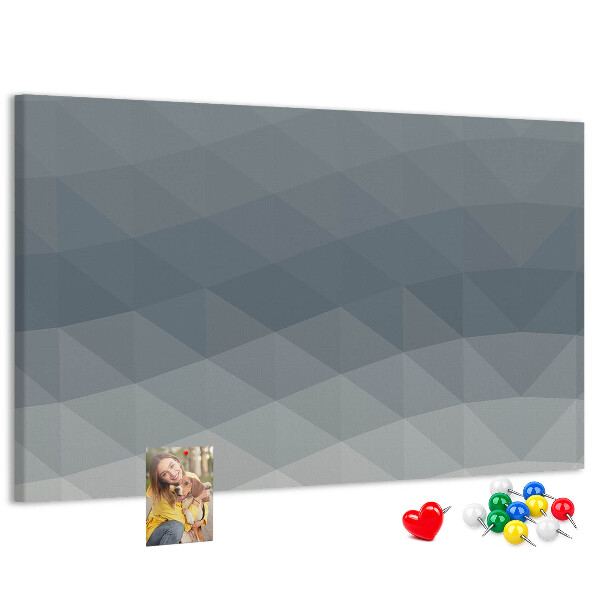 Cork display board Wave abstraction
