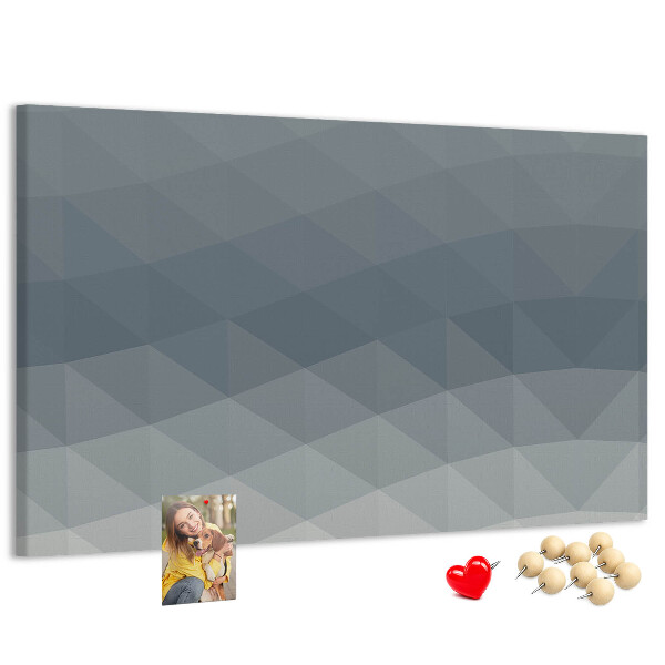 Cork display board Wave abstraction