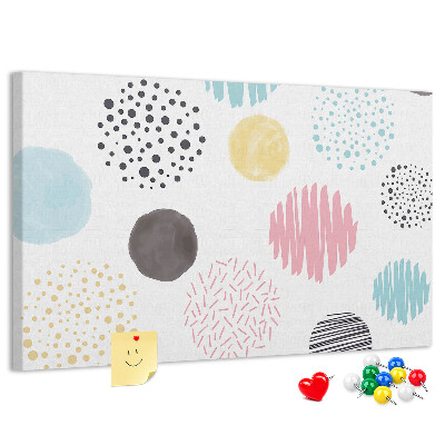 Cork board Geometric pattern