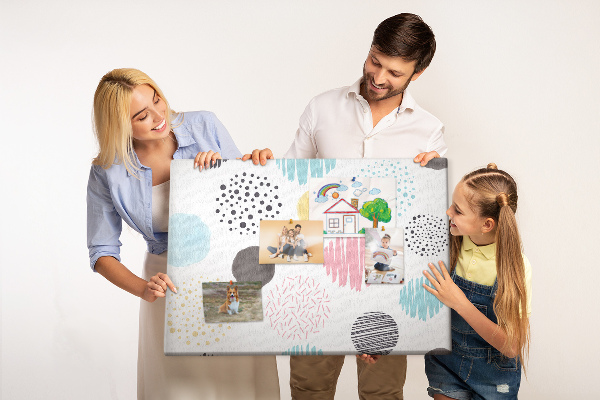 Cork board Geometric pattern