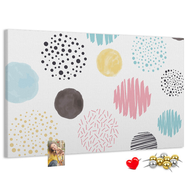 Cork board Geometric pattern