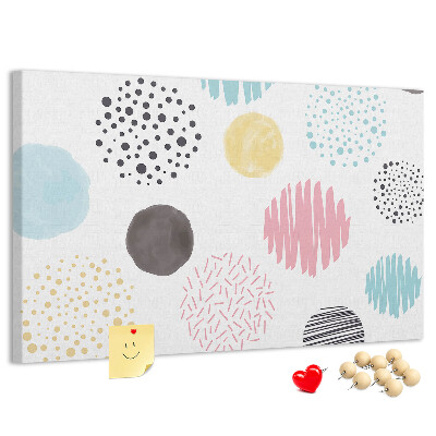 Cork board Geometric pattern