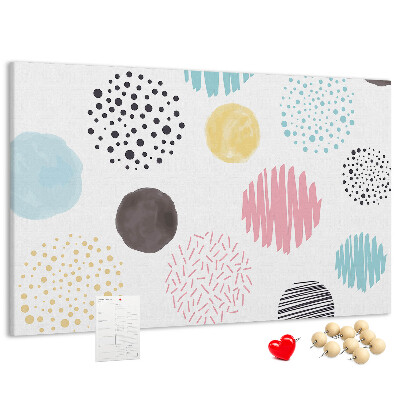 Cork board Geometric pattern