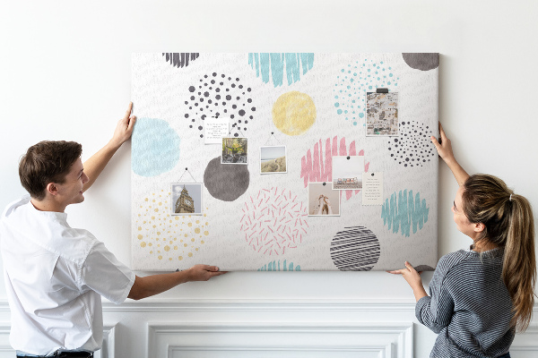 Cork board Geometric pattern