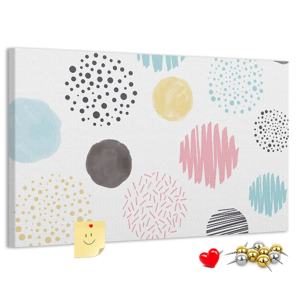 Cork board Geometric pattern