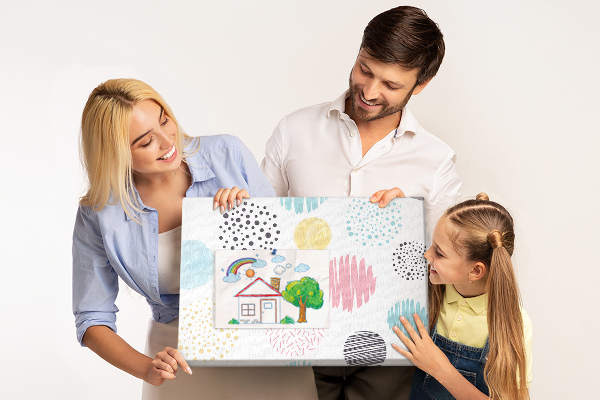 Cork board Geometric pattern