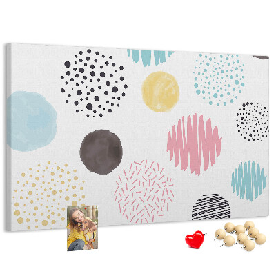 Cork board Geometric pattern