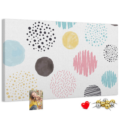 Cork board Geometric pattern