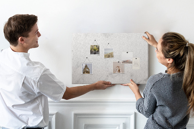 Cork display board Marble