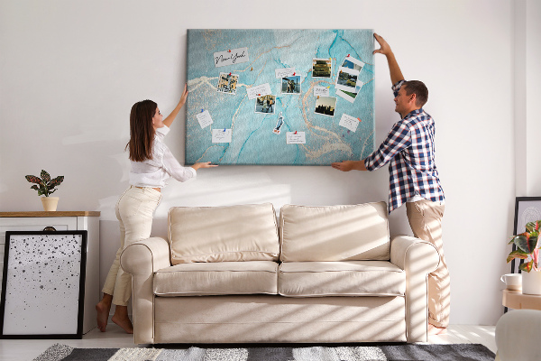 Cork board Decorative marble