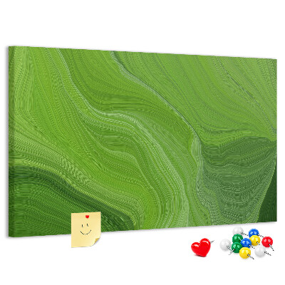 Cork display board Modern waves