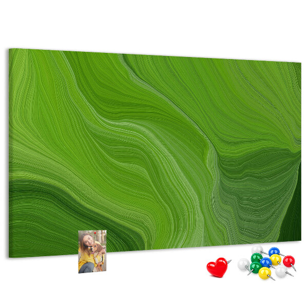 Cork display board Modern waves
