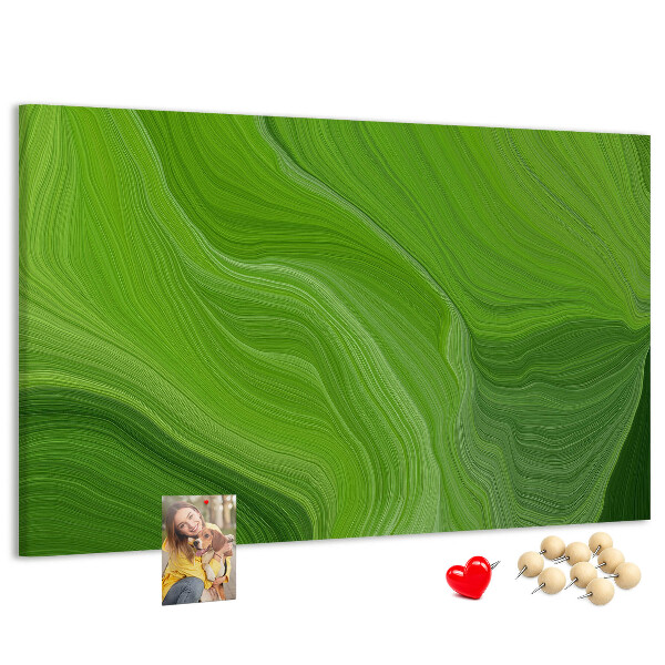 Cork display board Modern waves