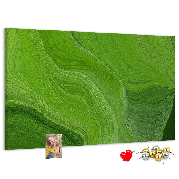Cork display board Modern waves