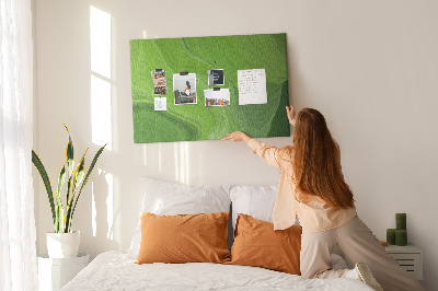 Cork display board Modern waves