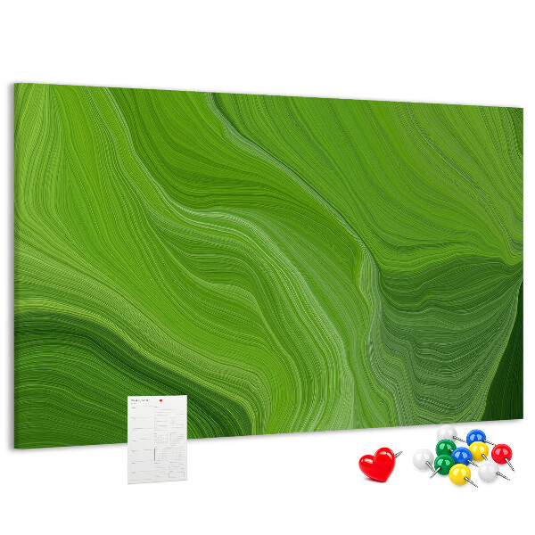 Cork display board Modern waves