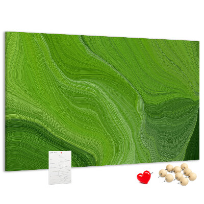 Cork display board Modern waves