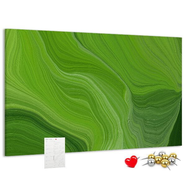 Cork display board Modern waves