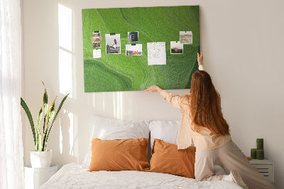 Cork display board Modern waves
