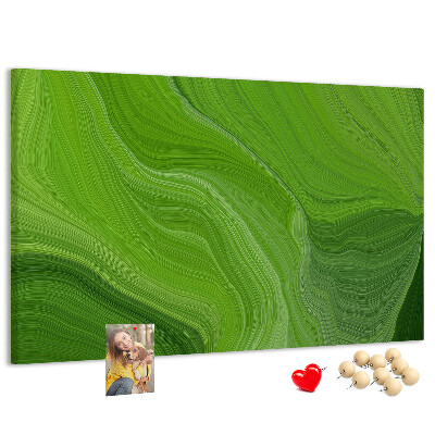 Cork display board Modern waves
