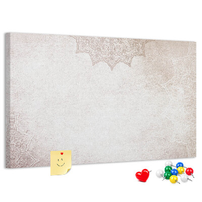 Cork board Decorative pattern