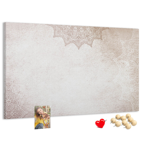 Cork board Decorative pattern