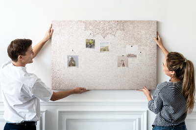 Cork board Decorative pattern