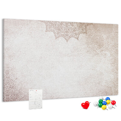 Cork board Decorative pattern