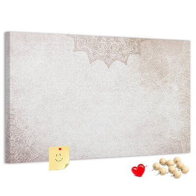 Cork board Decorative pattern