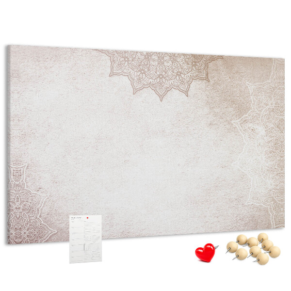 Cork board Decorative pattern