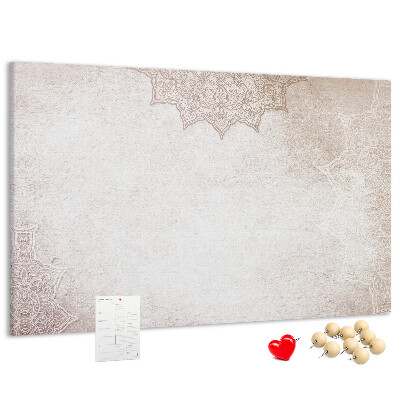 Cork board Decorative pattern