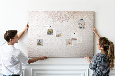 Cork board Decorative pattern