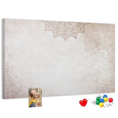 Cork board Decorative pattern